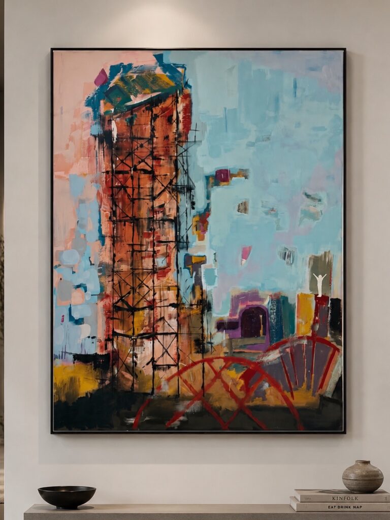 Painting by Joe Tully