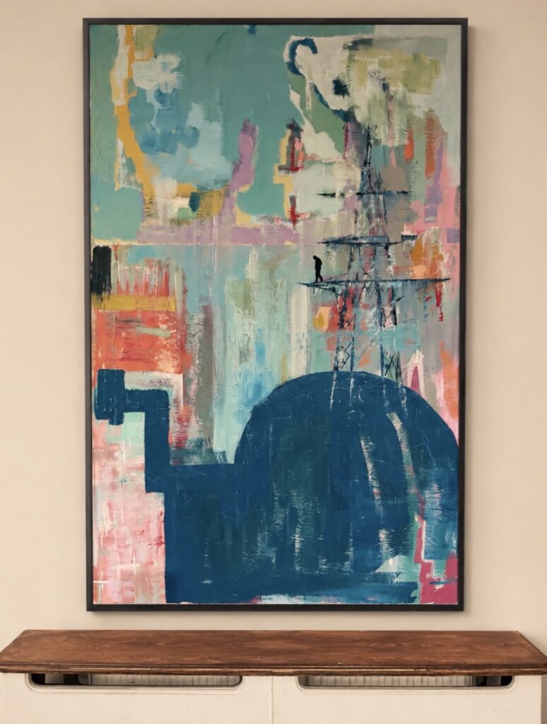 Painting by Joe Tully