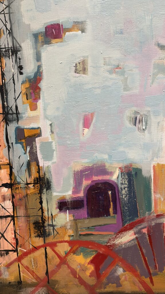 Painting by Joe Tully