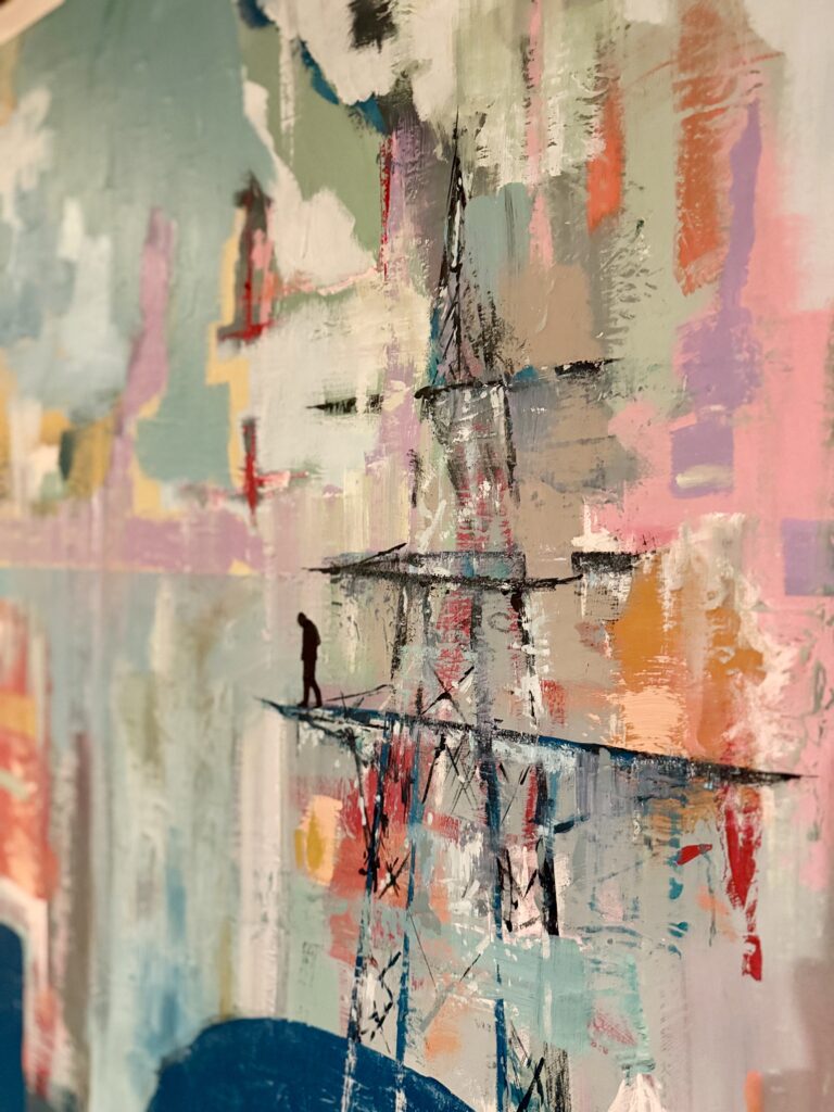 Painting by Joe Tully