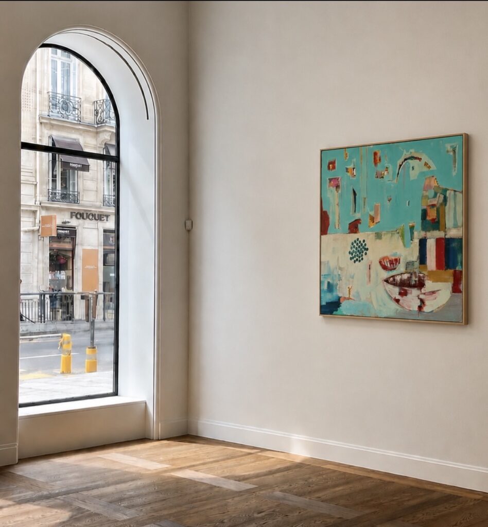 Huddersfield artist Joe Tully Abstract